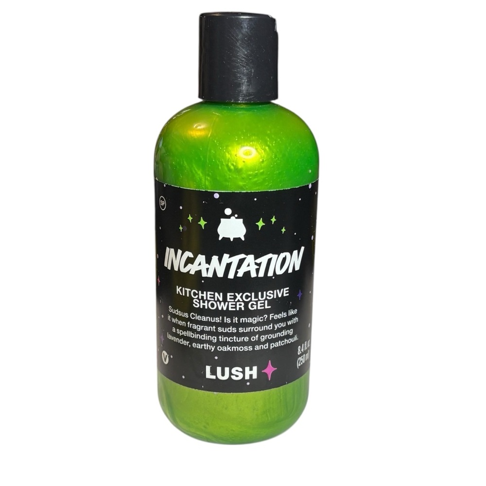 Lush Kitchen Exclusive Incantation Shower Gel Body Wash Lavender Patchouli NWT